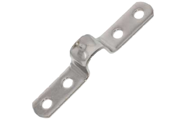 ステンレス シートアイストラップ (4か所穴)(輸入品)